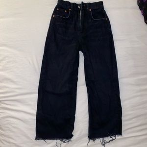 Zara culotte jeans